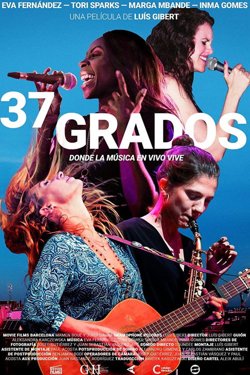 Movie poster for 37 grados (2020)