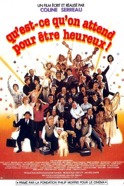 Movie poster for Qu'est-ce qu'on attend pour être heureux! (1982)