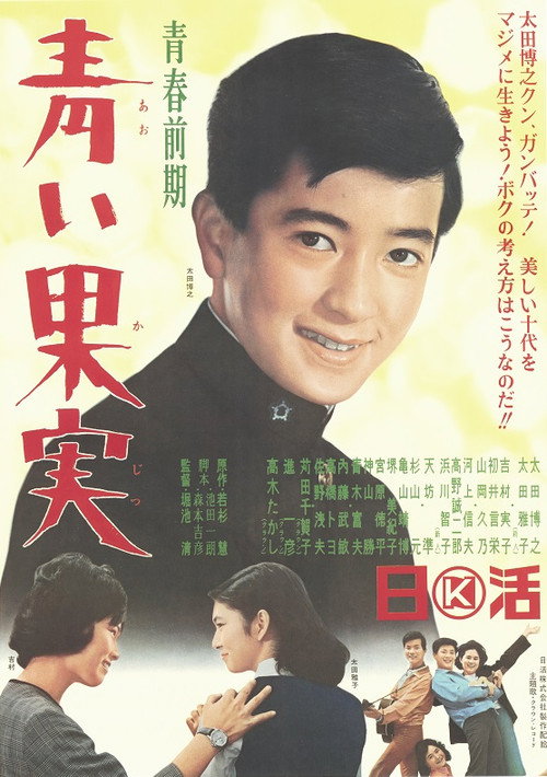Movie poster for Seishun zenki: Aoi kajitsu (1965)
