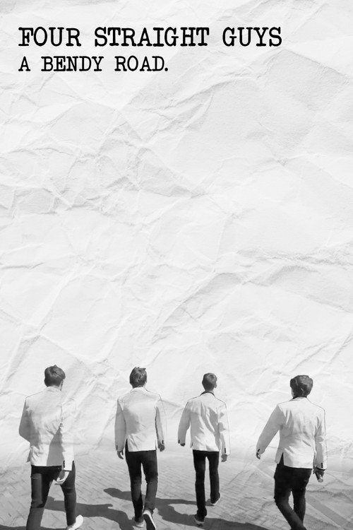 Movie poster for Four Straight Guys: A Bendy Road (2017)