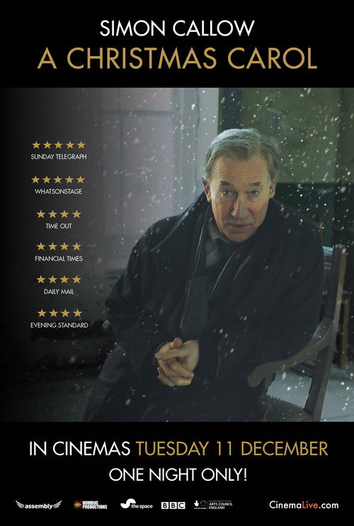 Movie poster for A Christmas Carol (2018)