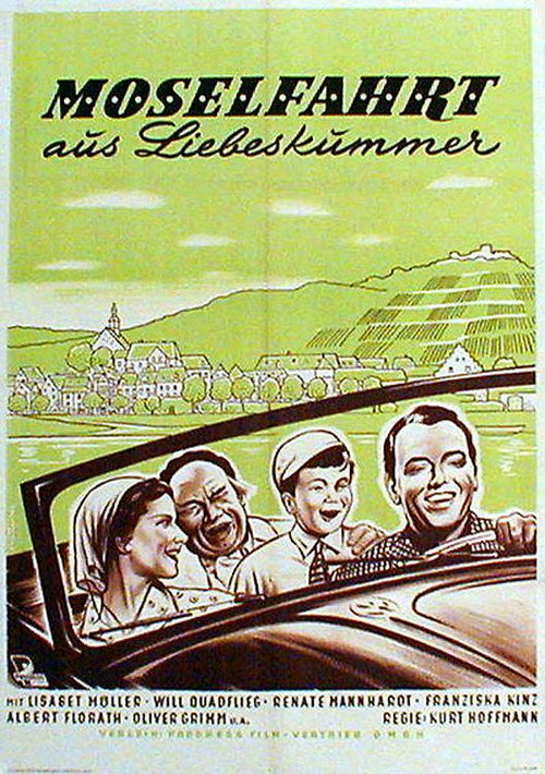 Movie poster for Moselfahrt aus Liebeskummer (1953)