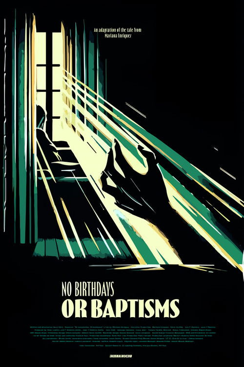 Movie poster for No Birthdays or Baptisms (2025)