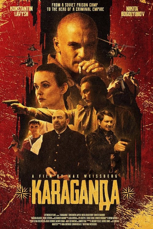 Movie poster for *Karaganda*: Red Mafia (2025)