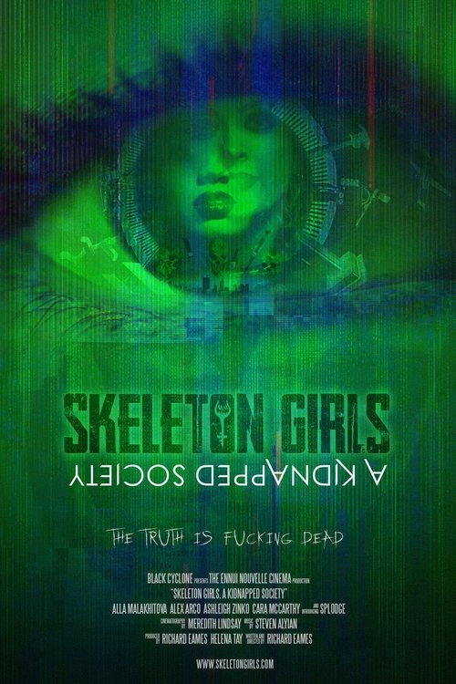 Movie poster for Skeleton Girls. A Kidnapped Society (2026)