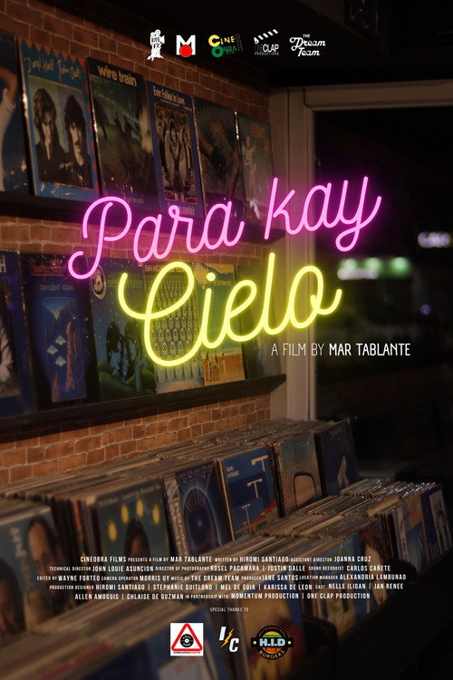 Movie poster for Para kay Cielo (2023)