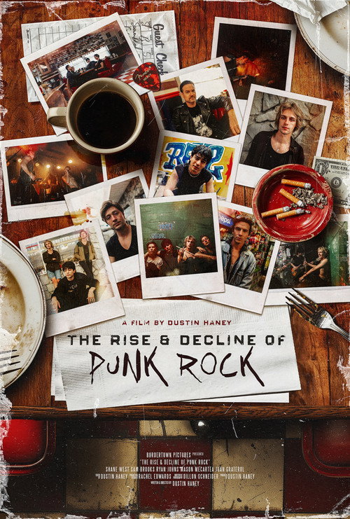 Movie poster for The Rise & Decline of Punk Rock