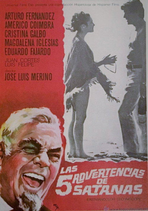 Movie poster for Satan's Five Warnings (1970)