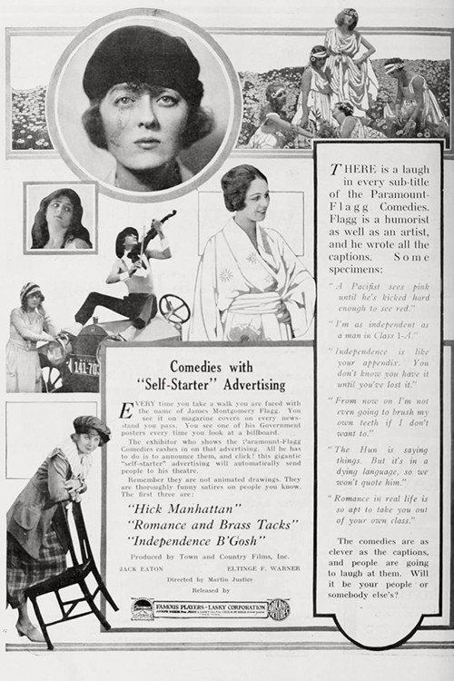 Movie poster for Independence, B'Gosh (1918)