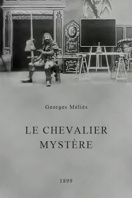 Movie poster for The Mysterious Knight (1899)