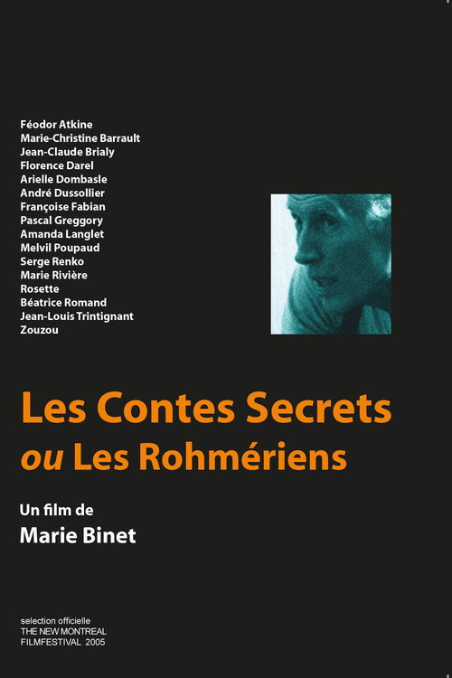 Movie poster for Les Contes secrets ou les Rohmériens (2005)
