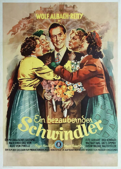 Movie poster for Ein bezaubernder Schwindler (1951)