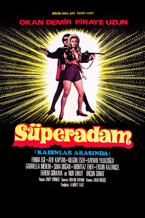 Movie poster for Süperadam Kadınlar Arasında (1972)