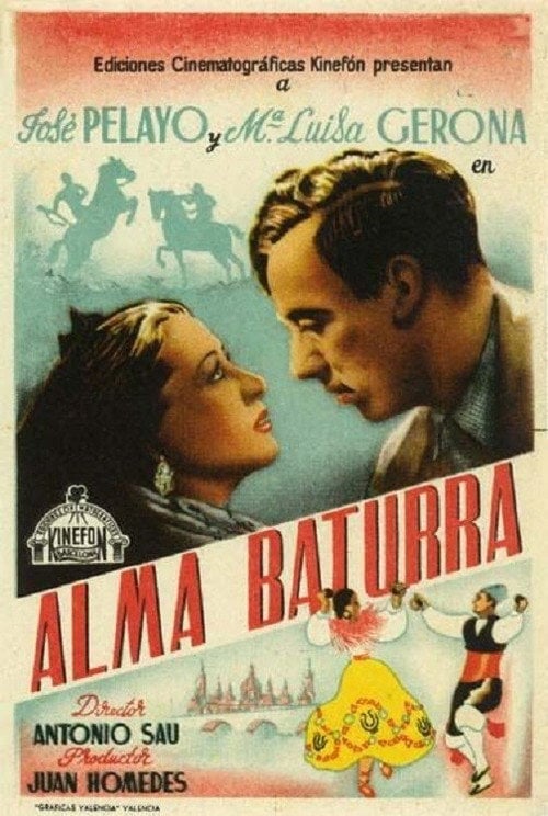 Movie poster for Alma baturra (1948)
