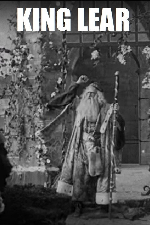 Movie poster for King Lear (1909)
