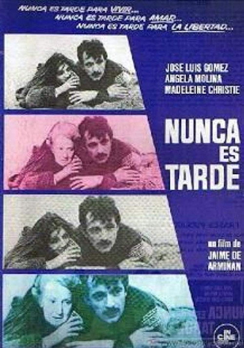 Movie poster for Nunca es tarde (1977)