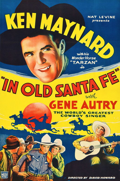 Movie poster for In Old Santa Fe (1934)