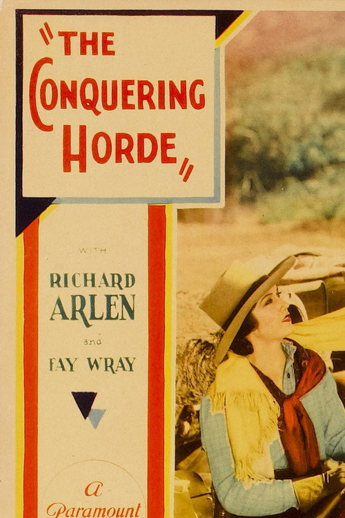 Movie poster for The Conquering Horde (1931)