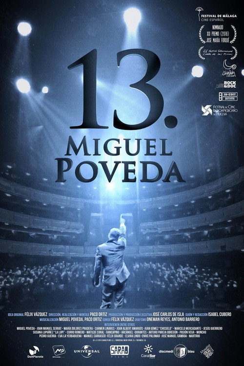 Movie poster for 13. Miguel Poveda (2015)