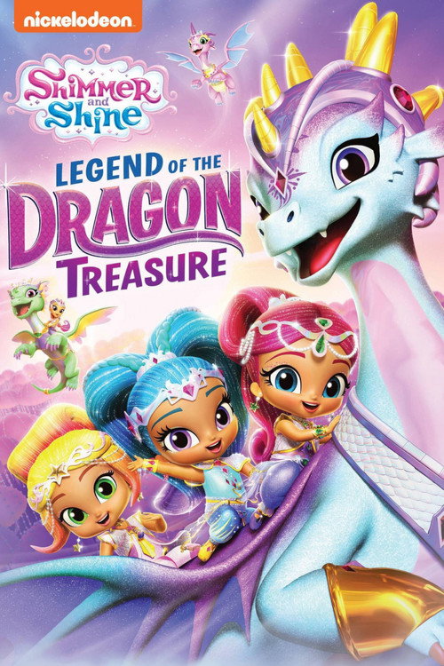 Movie poster for Shimmer and Shine: Legend of the Dragon Treasure (2019)