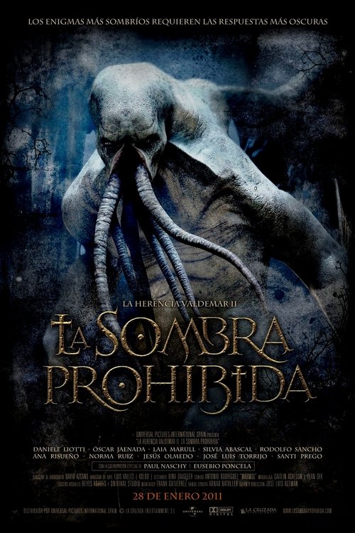 Movie poster for The Valdemar Legacy II: The Forbidden Shadow (2010)