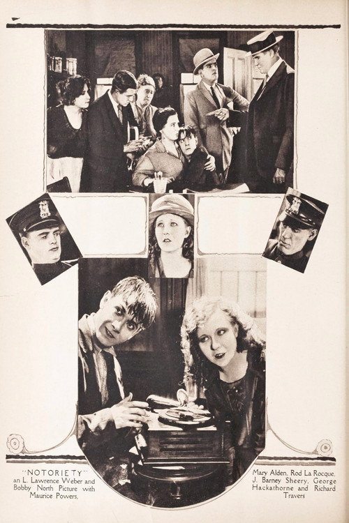 Movie poster for Notoriety (1922)
