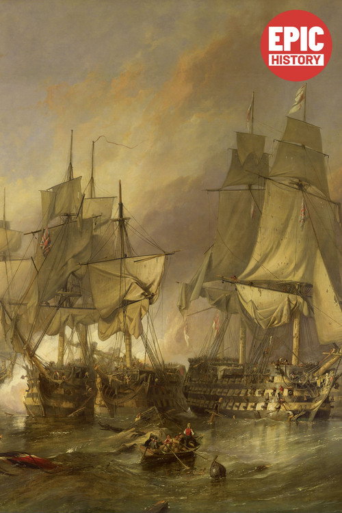 Movie poster for Nelson's Battles in 3D: Trafalgar (2025)