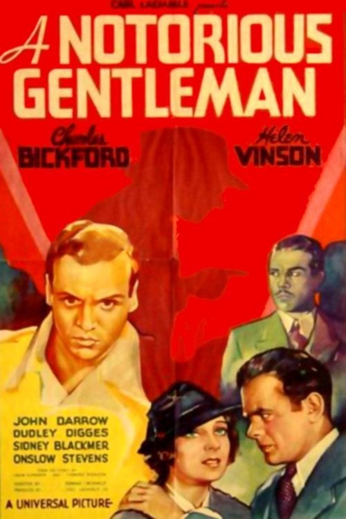 Movie poster for A Notorious Gentleman (1935)