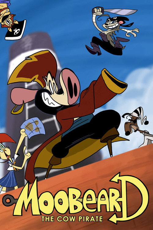 Movie poster for MooBeard the Cow Pirate (2008)
