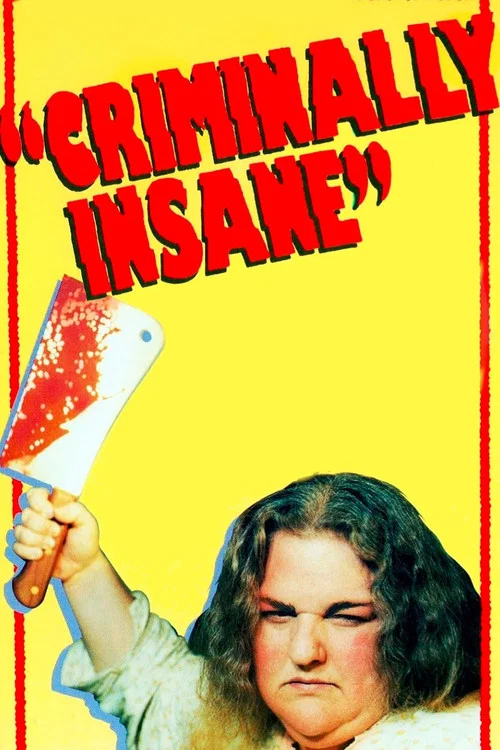 Movie poster for Criminally Insane (1975)