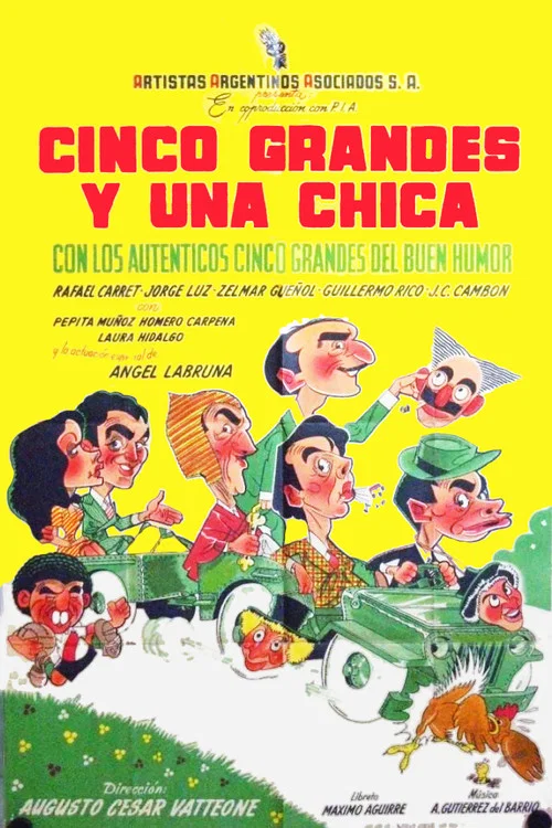 Movie poster for Big five and a girl (1950)