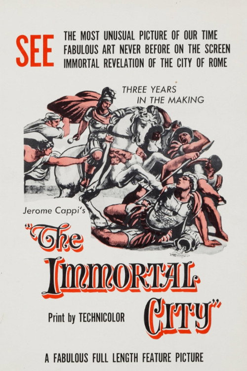 Movie poster for The Immortal City (1954)