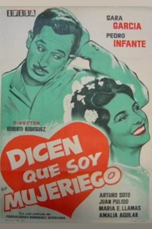 Movie poster for Dicen que soy mujeriego (1949)