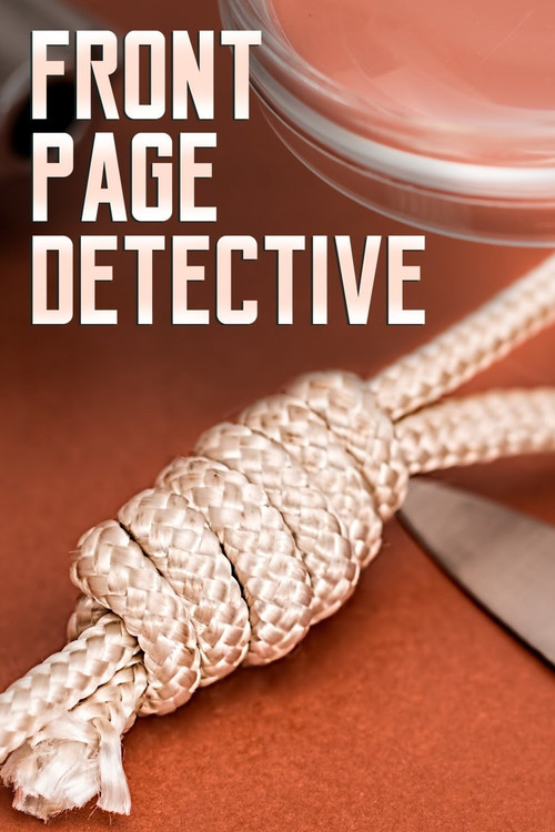 Series poster for Front Page Detective (1951)