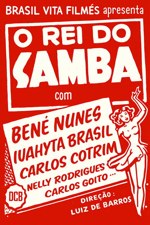 Movie poster for O Rei do Samba (1952)