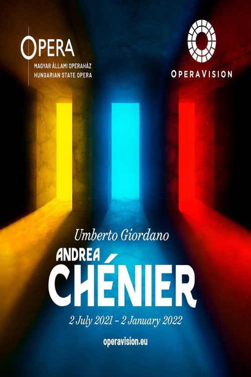 Movie poster for Andrea Chénier - HSO (2021)
