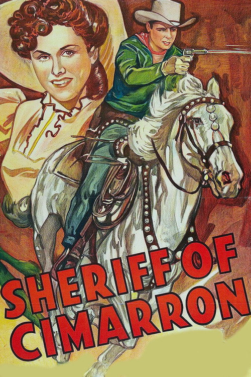 Movie poster for Sheriff of Cimarron (1945)
