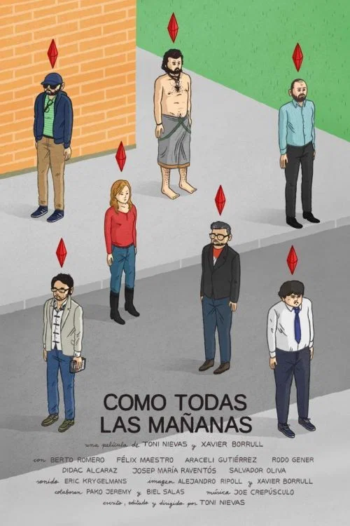 Movie poster for Como todas las mañanas (2013)