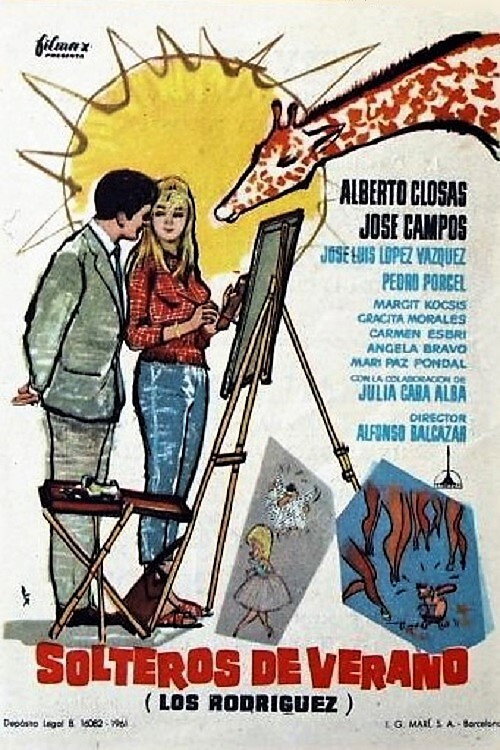 Movie poster for Solteros de verano (1962)