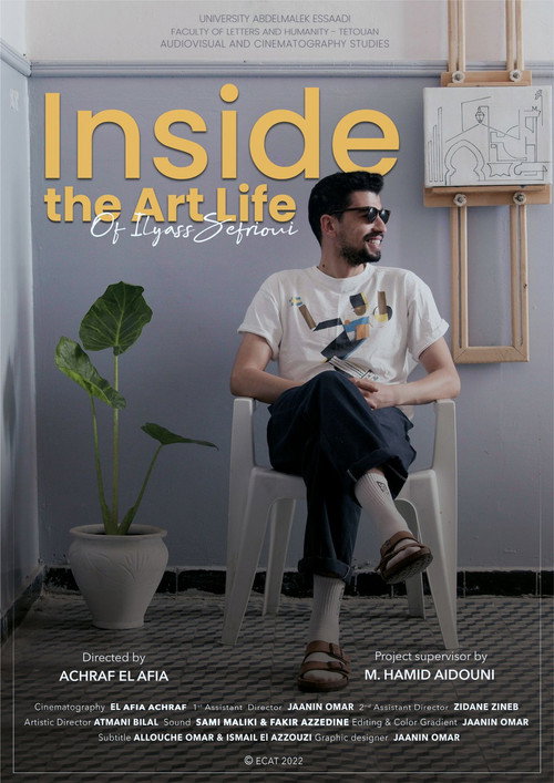 Movie poster for Inside the art life of Ilyass Sefrioui (2022)