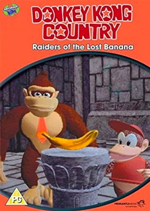 Movie poster for Donkey Kong Raiders of the Lost Banana (1998)