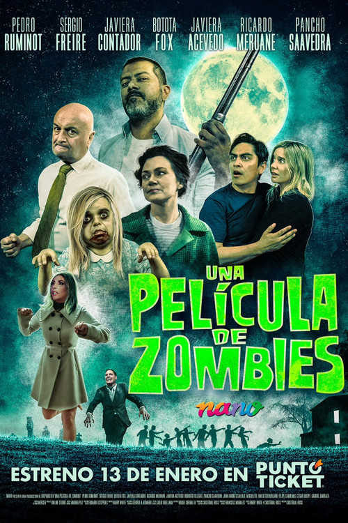 Movie poster for Una película de Zombies (2022)