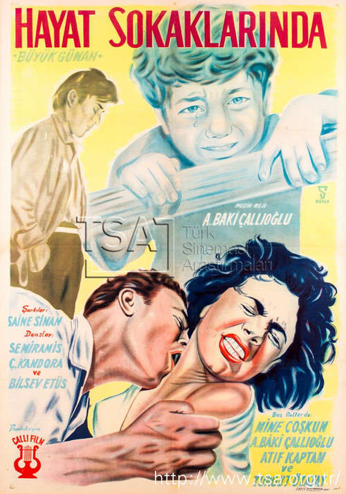 Movie poster for Hayat Sokaklarında (1956)