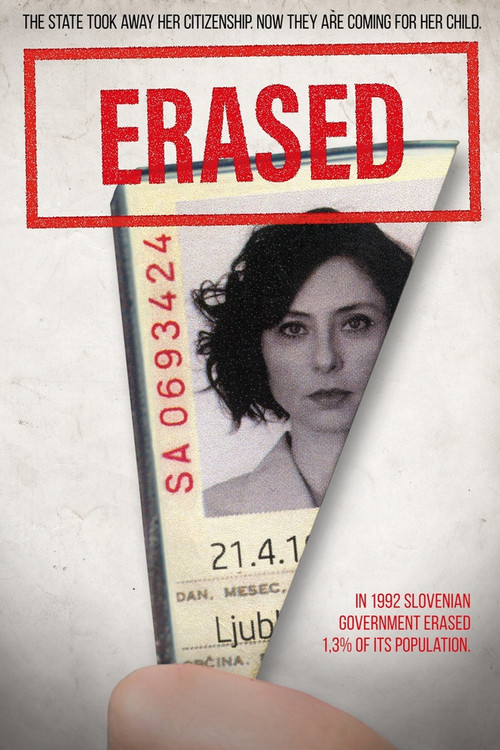 Movie poster for Erased (2018)