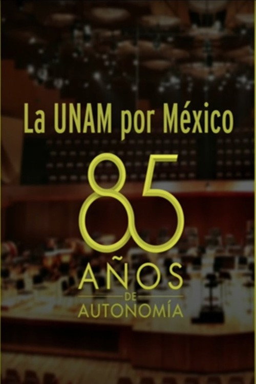 Movie poster for La UNAM por México: 85 Años de Autonomía Universitaria (2014)