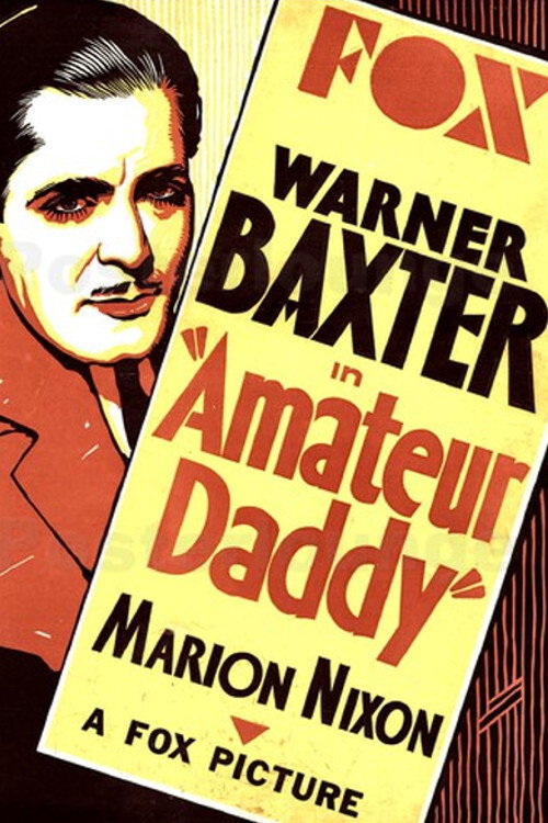 Movie poster for Amateur Daddy (1932)