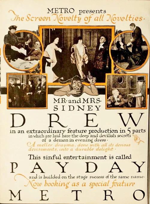 Movie poster for Pay Day (1918)