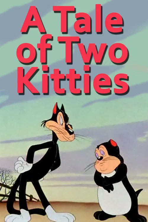 Movie poster for A Tale of Two Kitties (1942)