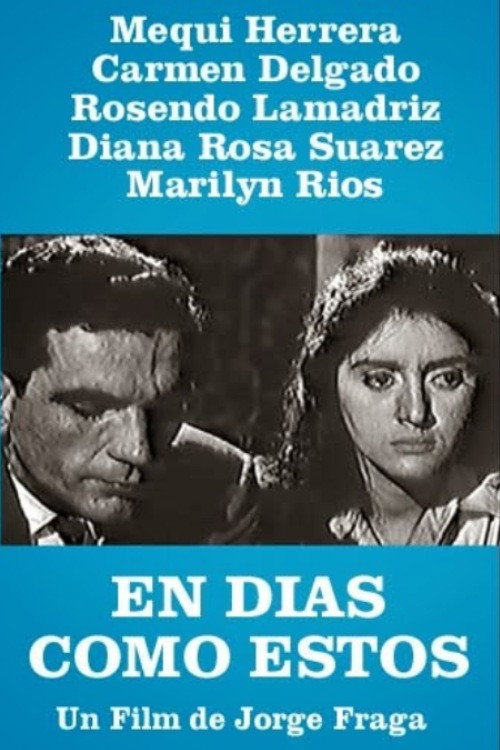 Movie poster for En días como estos (1964)