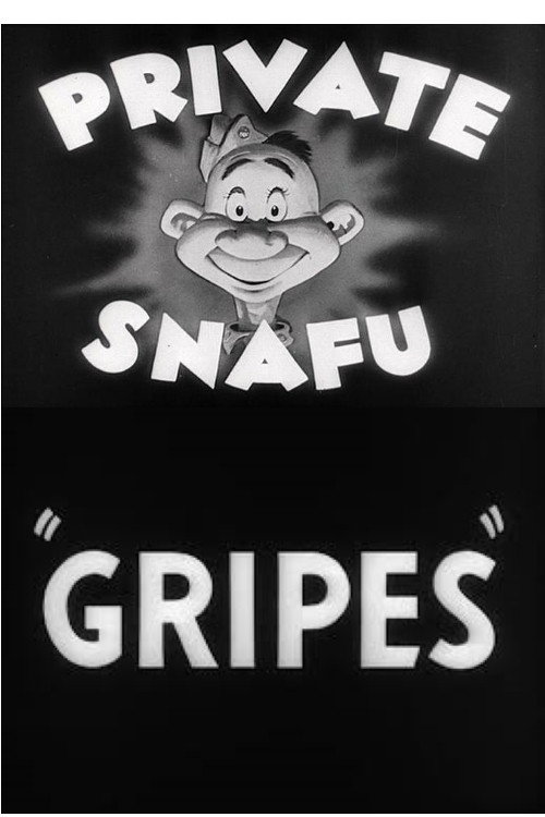 Movie poster for Gripes (1943)